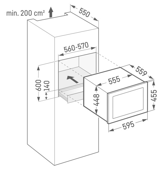 Wijnkast inbouw Liebherr WKEGB58226 detail 5