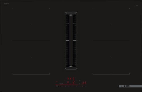 Taque de cuisson avec hotte intégrée Bosch PVQ811H26E vooraanzicht