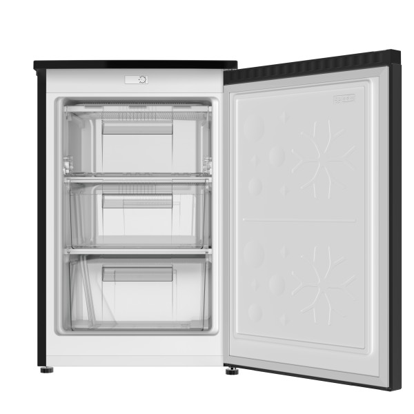 Congélateur Exquisit GS581-051CB/zwart detail 1