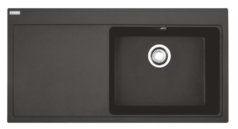 Enkele spoelbak Franke MTG611LGL1 vooraanzicht