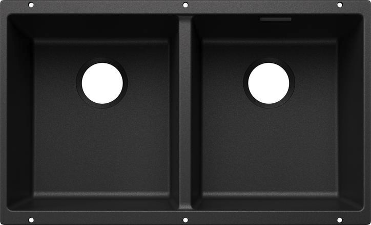 Evier 2 bassins Blanco 527829/** vooraanzicht
