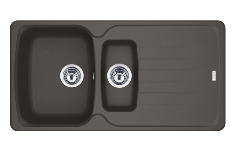 Anderhalve spoelbak Franke AZG651LG1 vooraanzicht