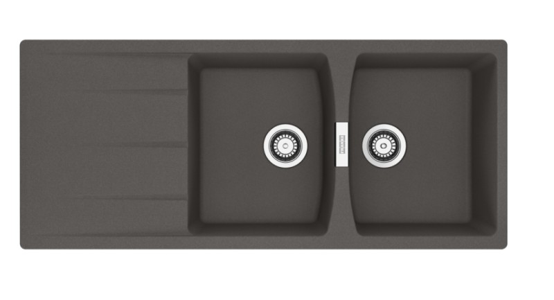 Dubbele spoelbak Franke CNG621LG1 vooraanzicht
