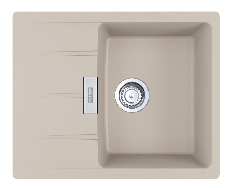 Enkele spoelbak Franke CNG61162KR1 vooraanzicht