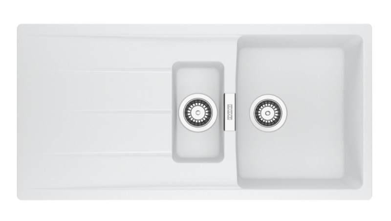 Evier 1 1/2 bassin Franke CNG651MW1 vooraanzicht