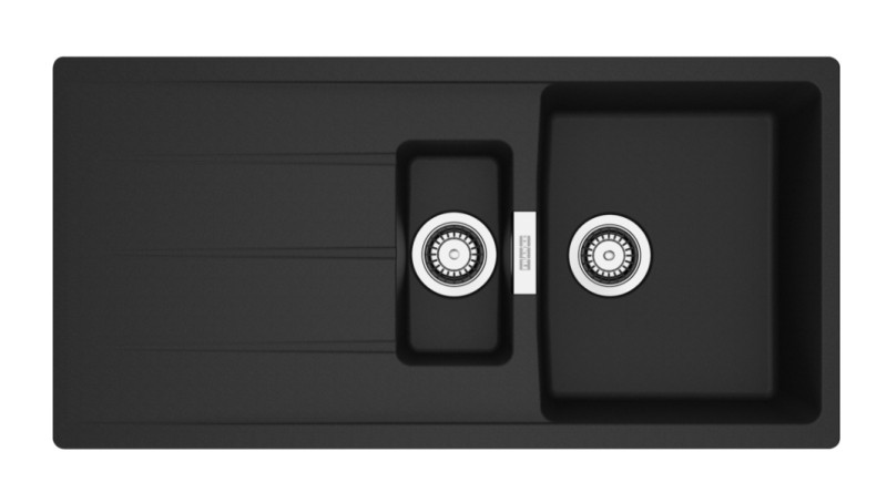 Evier 1 1/2 bassin Franke CNG651MB1 vooraanzicht