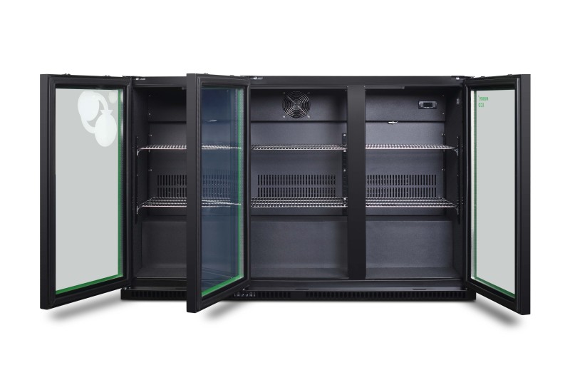 Refroidisseur à boisons/ porte vitrée ou pleine HUSKY C3-H-ECO-865-BK-NL detail 1