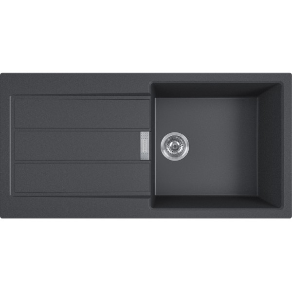 Enkele spoelbak Franke S2D611ZW1/ACTIE vooraanzicht