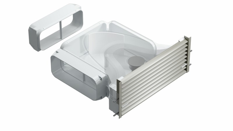 Hotte accessoires Loeters 4043095 vooraanzicht