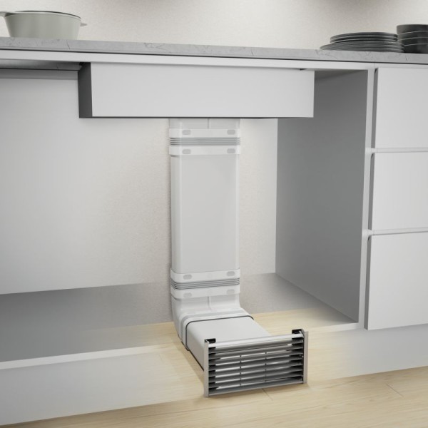 Hotte accessoires Loeters 4051072/inox vooraanzicht