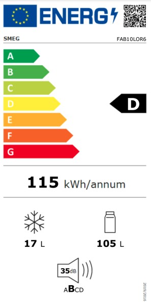 Koelkast Smeg FAB10LOR6 detail 5