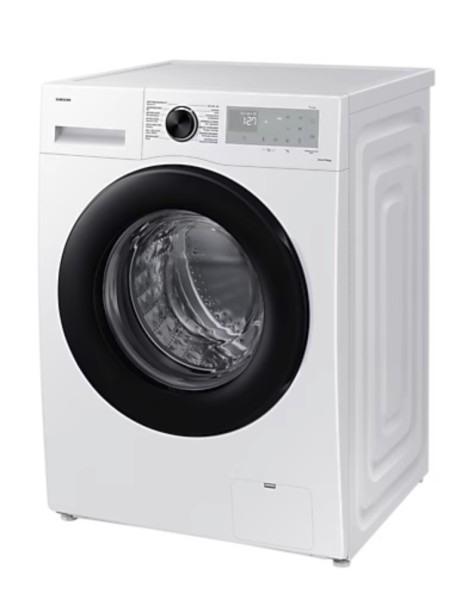 Wasmachine Samsung WW91CGC04AAH/knop/zwarte deur detail 1