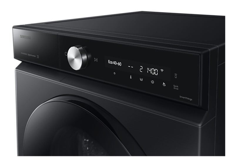 Wasmachine Samsung WW90DB8U95GBU3 / ZWART - Auto Dispense detail 2