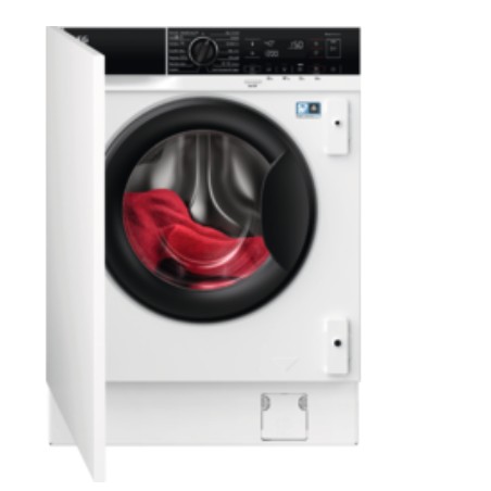 Was en droog combinatie inbouw AEG LWR7786BI/was droog vooraanzicht