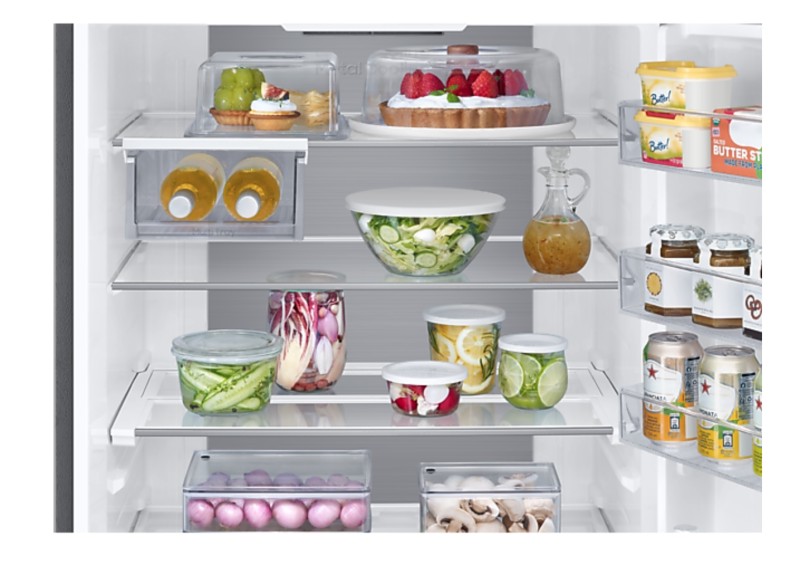 Combiné réfrigérateur/congélateur Samsung RB53DG706AB1/zwart detail 2