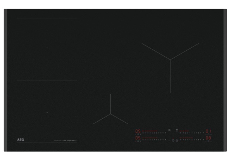 Taque de cuisson induction AEG TII84B00FZ/SaphirMatt vooraanzicht