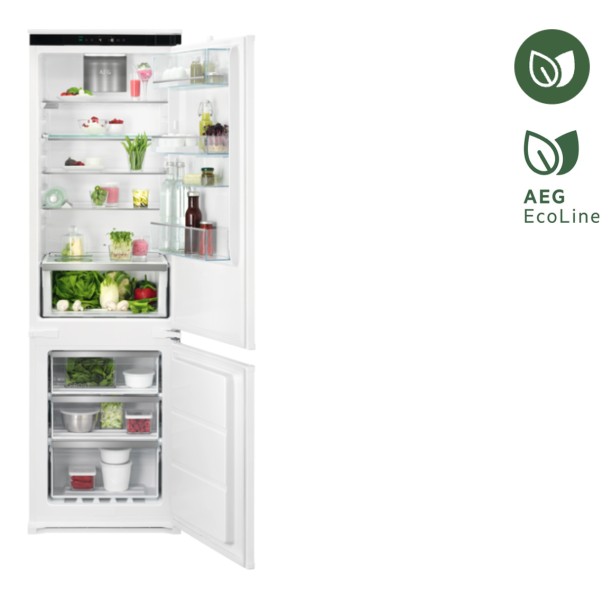 Combiné réfrigérateur/congélateur intégrable AEG TSC7G181DS/! vooraanzicht