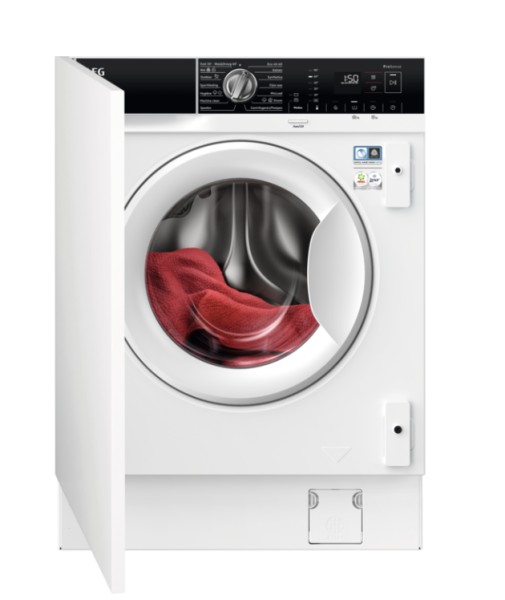 Lave- et sèche-linge combination encastrable AEG LWR7676BI vooraanzicht