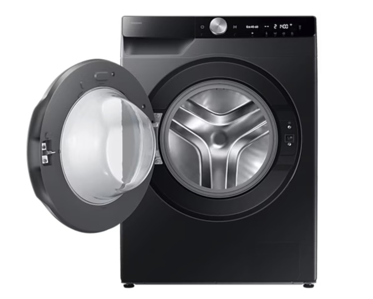 Wasmachine Samsung WW90DG6U85LBU3/ZWART detail 1
