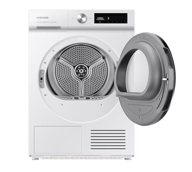 Séchoir Samsung DV90BB7445GWS2/zwarte deur detail 1