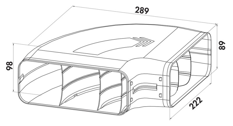 Hotte accessoires Naber 4051006 detail 1