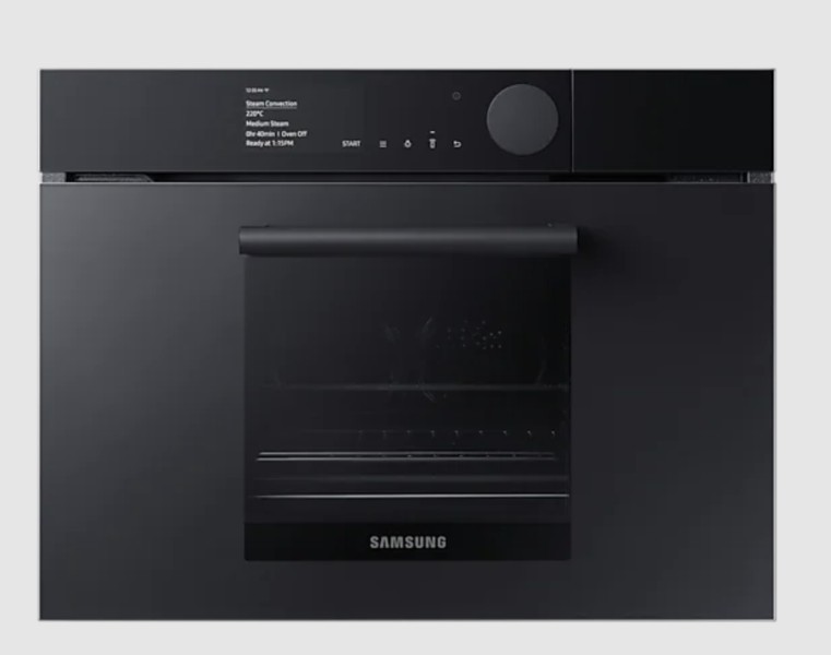 Combi : four + vapeur Samsung NQ50T9939BD / ZWART GRAFIET vooraanzicht