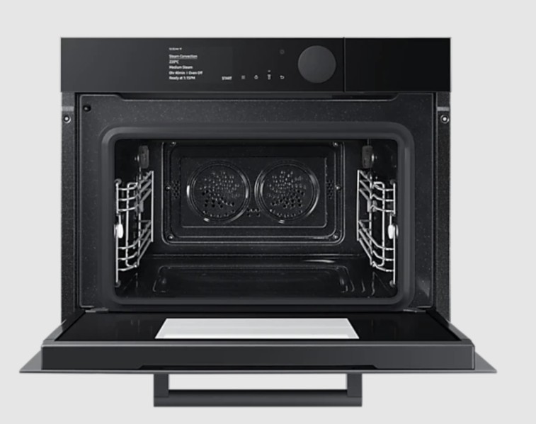 Combi : four + vapeur Samsung NQ50T9939BD / ZWART GRAFIET detail 1