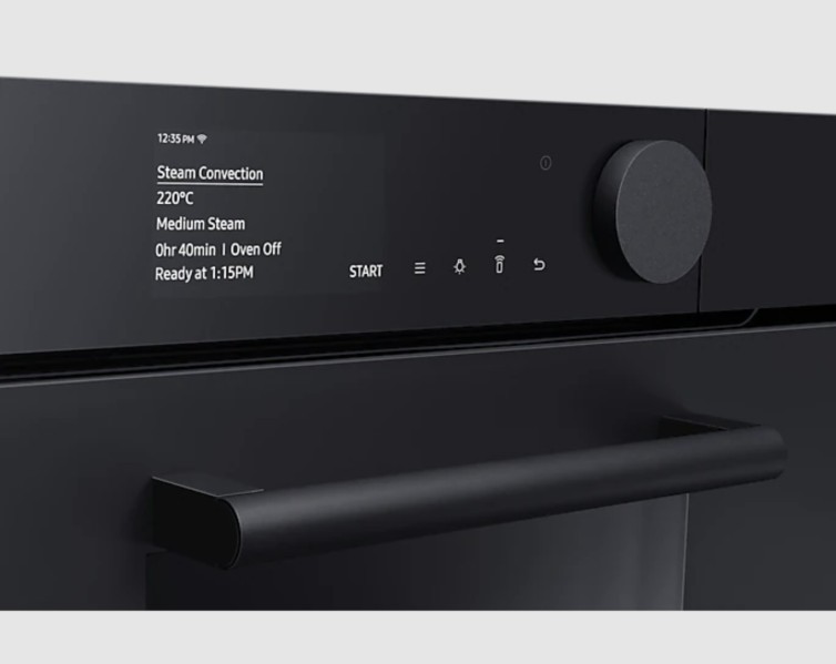 Combi : oven + stoom Samsung NQ50T9939BD / ZWART GRAFIET detail 2