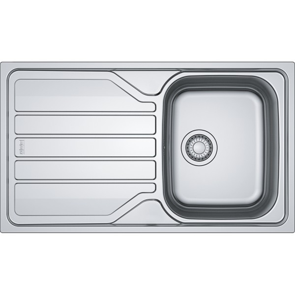 Enkele spoelbak Franke FLX6111 vooraanzicht