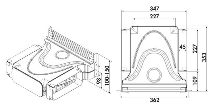 Hotte accessoires Naber 4043075 detail 2