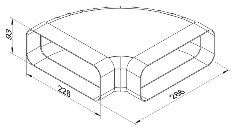 Dampkap toebehoren Naber 4043003-40 detail 1