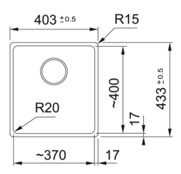 Evier 1 bassin Franke MRG210370LG1 detail 1