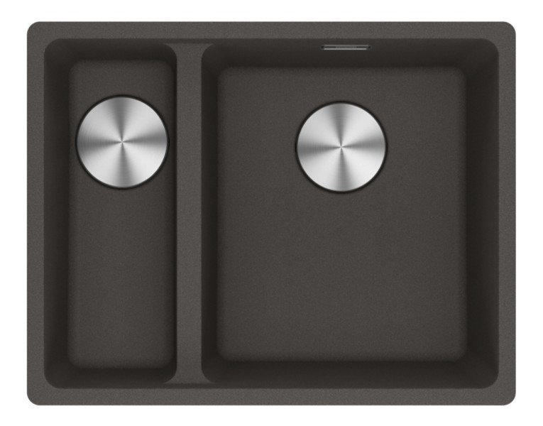 Dubbele spoelbak Franke MRG160LGR1 vooraanzicht