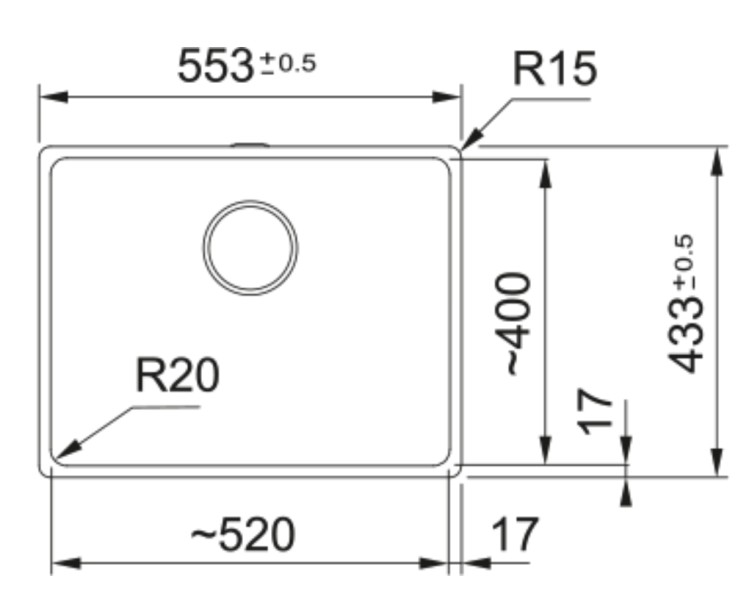 Evier 1 bassin Franke MRG210520LG1 detail 1