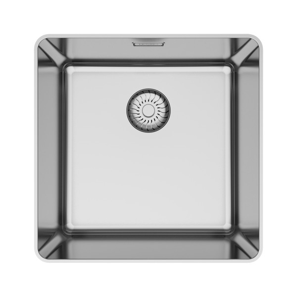 Evier 1 bassin Caressi CAPPSR40R20 vooraanzicht