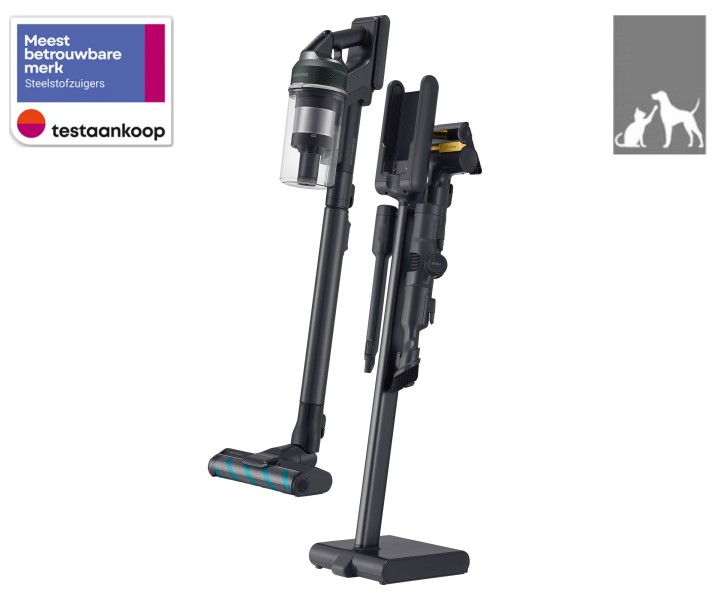 Steelstofzuiger Samsung VS20C954CTN/WA vooraanzicht