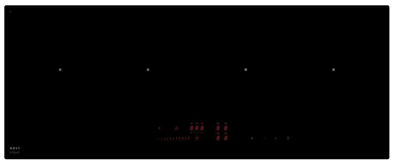 Taque de cuisson induction Novy 1767 / Novy Inductie Power vooraanzicht