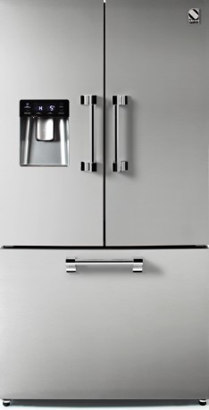 Side/Side + 3 en 4 deurs STEEL CUCINE AQFR-9F vooraanzicht
