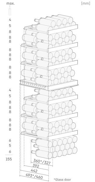 Wijnkast Liebherr WPBSI525220 detail 3