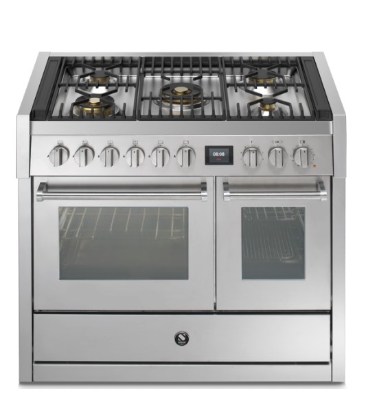 Fornuis gaskookplaat STEEL CUCINE GQ10SF-4M vooraanzicht
