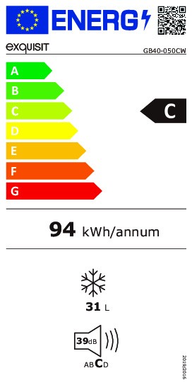 Diepvries Exquisit GB40-050CW/wit detail 2