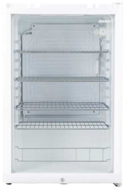 Flessenkoeler/ glazen of volle deur HUSKY KK111WH/WIT vooraanzicht