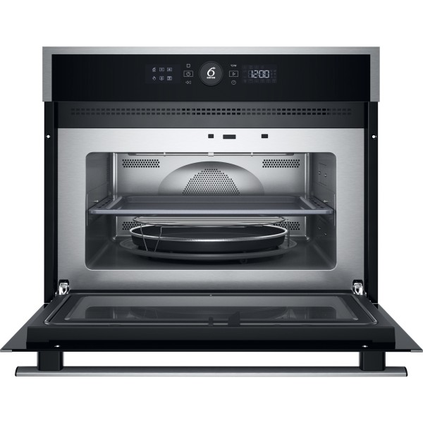 Combi : oven + microgolf Whirlpool WMW47HMX / Inox detail 1