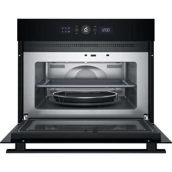 Combi : oven + microgolf Whirlpool WMW47HMB / Zwart detail 1