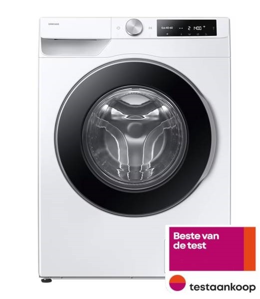 Machine à laver Samsung WW11DG6B25LEU3/zwarte deur vooraanzicht