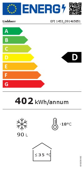 Horeca congélateur Liebherr EFI 1453-21 detail 3