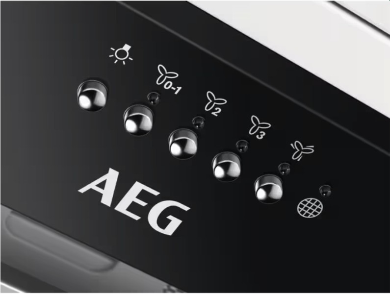 Hotte groupe aspirant AEG DGE5861HR/zwart detail 2
