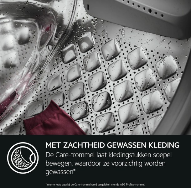 Was en droog combinatie AEG LWR75Q164/was droog detail 2