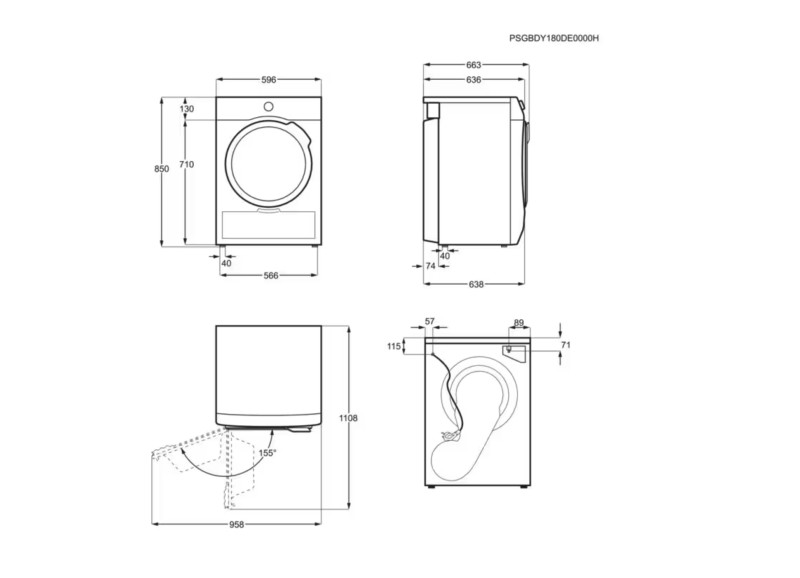 Séchoir AEG TR78A32B detail 4