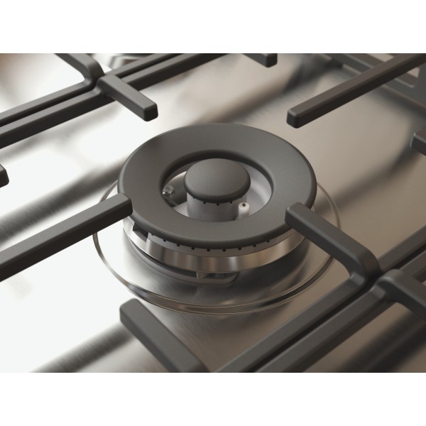 Kookplaat  gas Whirlpool TKRL761IXK detail 3